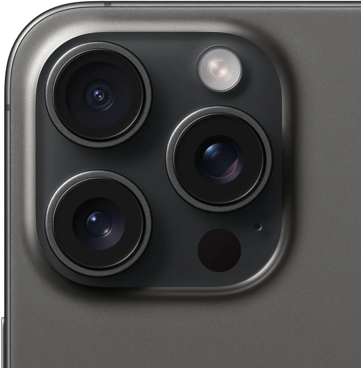 iPhone 15 Pro Max in Titan Schwarz