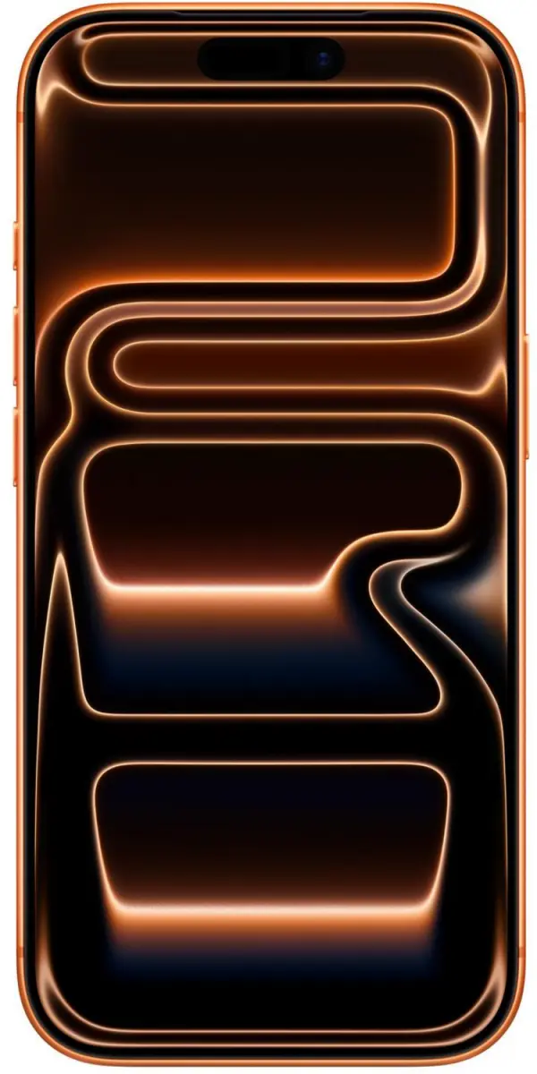 iPhone 17 Pro in Cosmic Orange