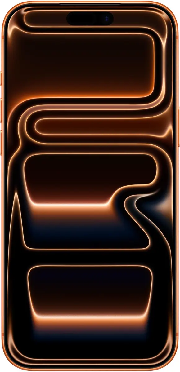 iPhone 17 Pro Max in Cosmic Orange