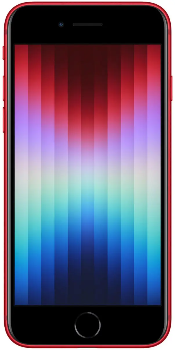 iPhone SE (2nd generation) in Rot