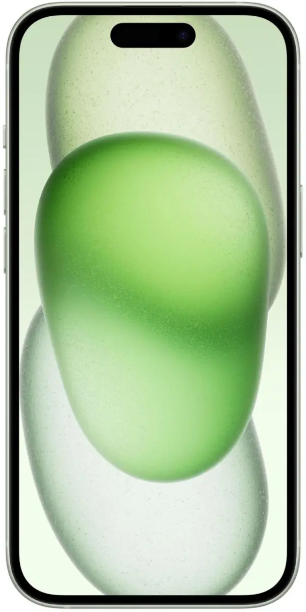 iPhone 15 in Grün