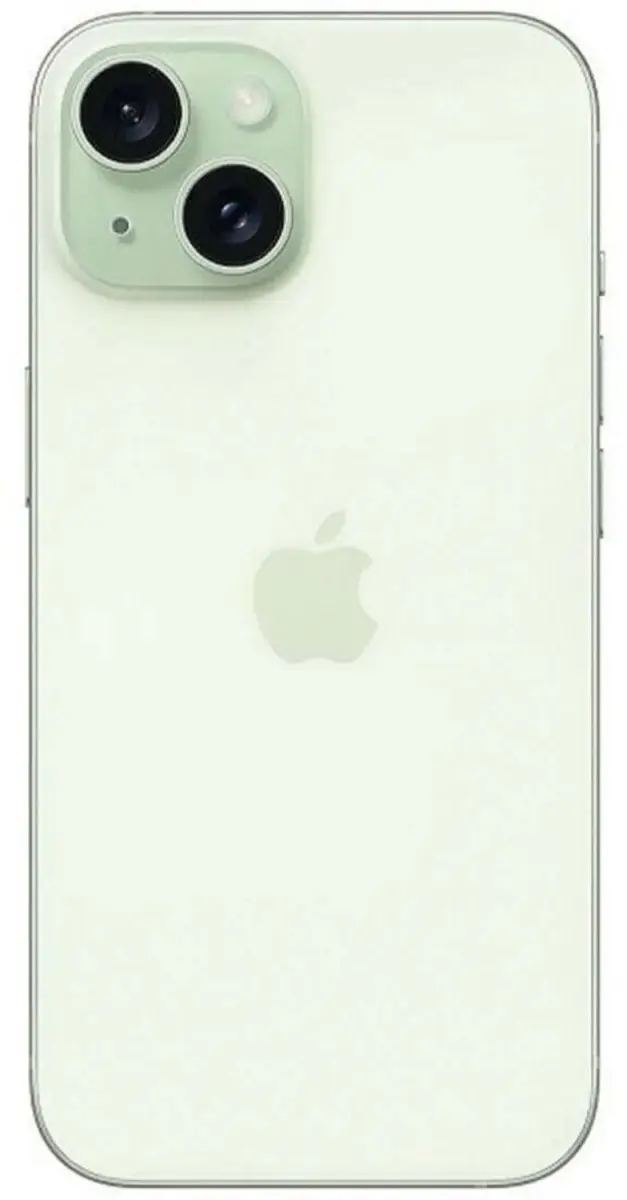 iPhone 15 in Grün
