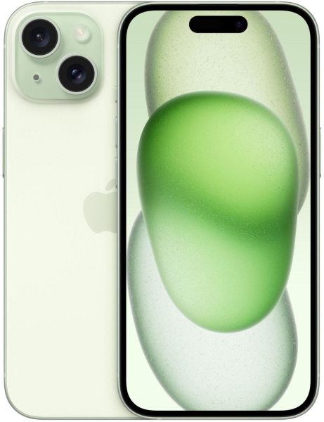 iPhone 15 in Grün