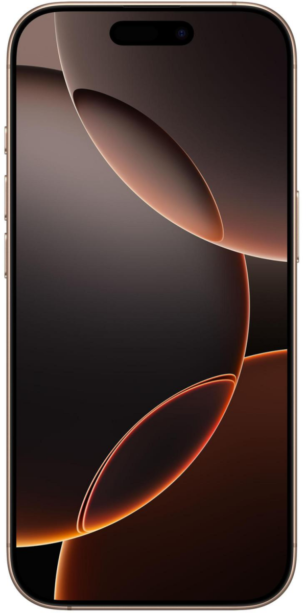 iPhone 16 Pro in Titan Wüstensand