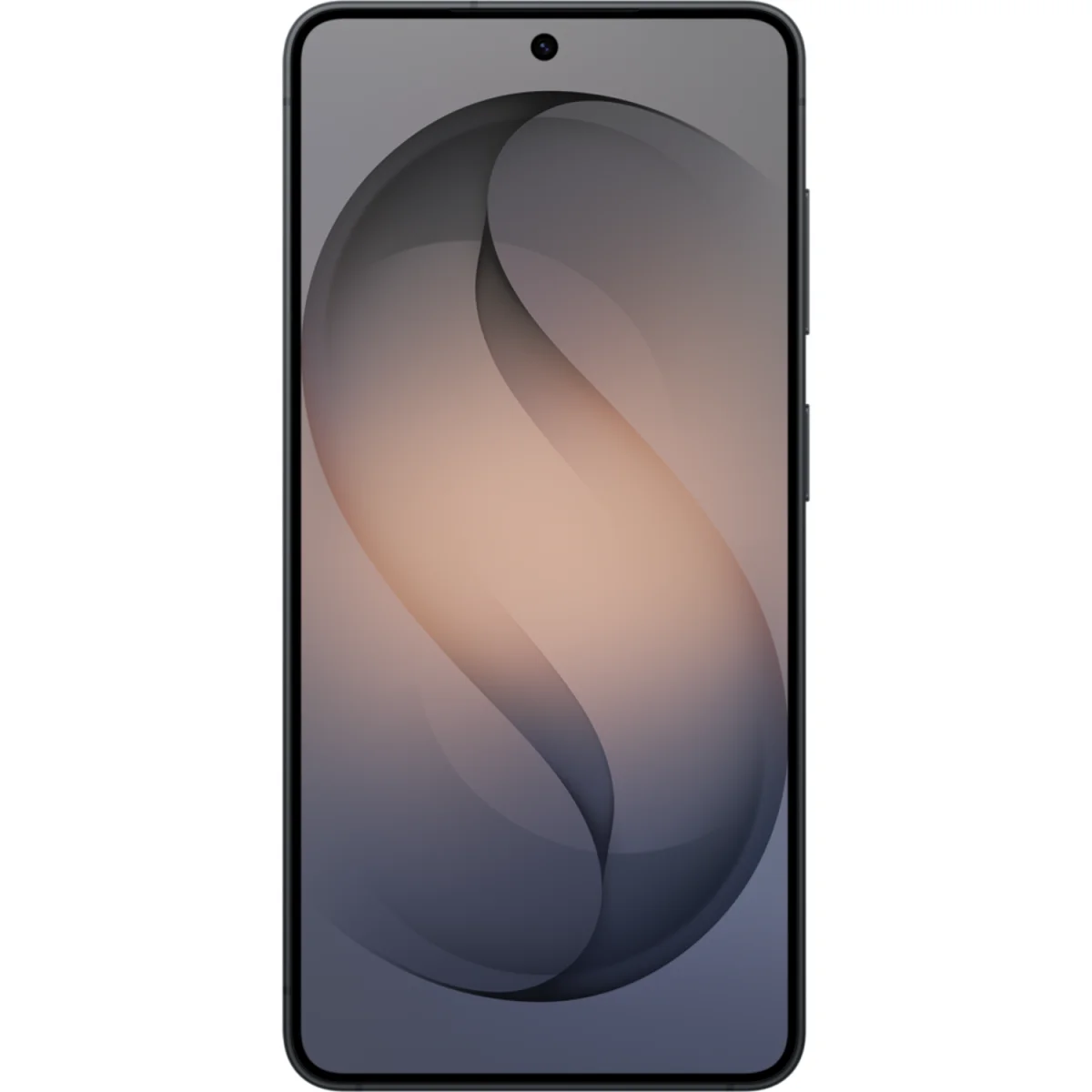 Galaxy S26 in Black, Rückseite und Vorderseite