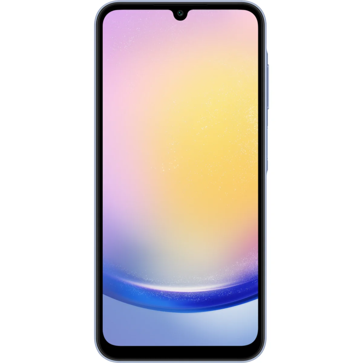 Galaxy A25 5G in Blue, Rückseite und Vorderseite