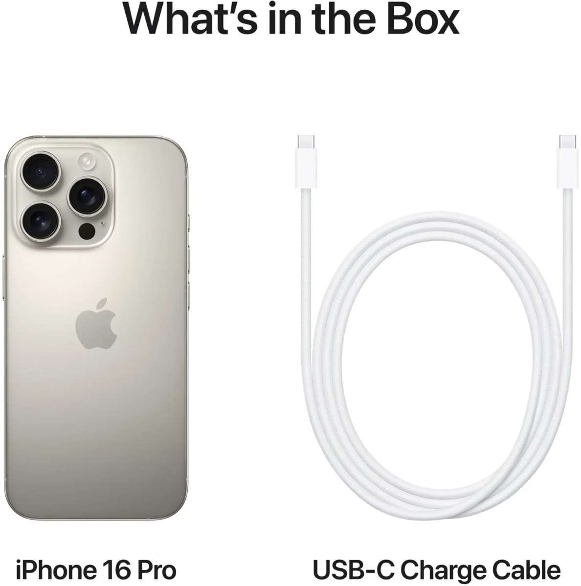iPhone 16 Pro in Titan Natur