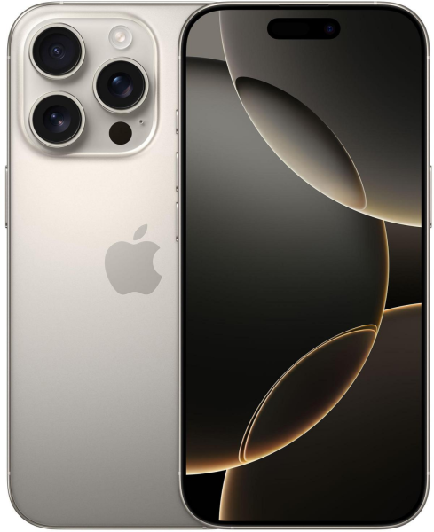 iPhone 16 Pro in Titan Natur