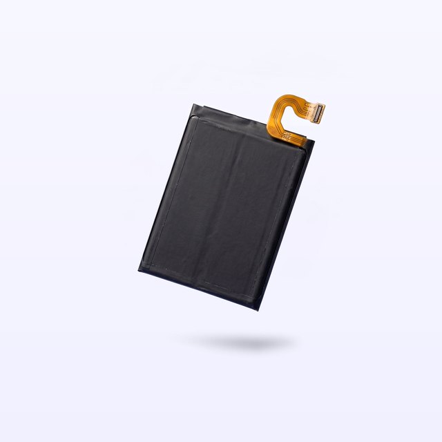 Akku eines iPhone, freigestellt