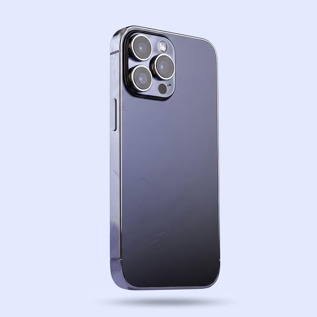 iPhone im Zustand Gut, Rückseite